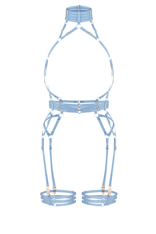 Портупея "Sensual" | блакитний