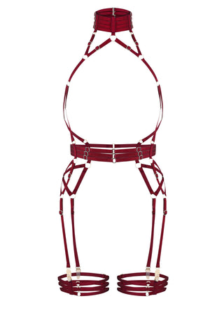 Портупея "Sensual" | бордо